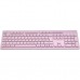 Клавиатура Canyon HKB-W01 Silent Wireless UA Pink (CNS-HKBW01P)