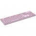 Клавиатура Canyon HKB-W01 Silent Wireless UA Pink (CNS-HKBW01P)