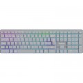 Клавиатура Canyon HKB-W11 Slim Dual Mode Wireless/Bluetooth RGB UA Grey (CNS-HBTK11G)