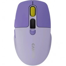 Мышка Canyon MW-26 LCD Silent Wireless/Bluetooth Violet (CNS-CMSW26V)