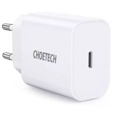 Зарядний пристрій Choetech USB-С 20W PD/QC (Q5004-EU-WH)