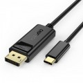 Кабель мультимедийный USB-C to DisplayPort 1.8m 4K 60Hz Choetech (XCP-1801BK)