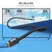 Кабель мультимедийный HDMI to HDMI 2.0m V.2.1 8K 60Hz HDR10 HLG 48Gbps YUV 444 Choetech (XHH01-BK)