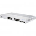 Комутатор мережевий Cisco CBS250-24P-4X-EU