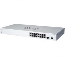 Комутатор мережевий Cisco CBS220-16P-2G-EU