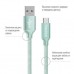 Дата кабель USB 2.0 AM to USB-C 2.0m mint ColorWay (CW-CBUC008-MT)