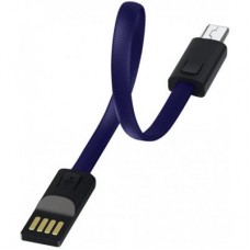 Дата кабель USB 2.0 AM to Micro 5P 0.22m blue ColorWay (CW-CBUM022-BL)