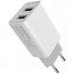 Зарядное устройство ColorWay 2USB AUTO ID 2.1A (10W) (CW-CHS015-WT)