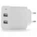 Зарядний пристрій ColorWay 2USB AUTO ID 4.8A (24W) (CW-CHS016-WT)