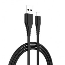 Дата кабель USB 2.0 AM to USB-C 1.0m black ColorWay (CW-CBUC026-BK)