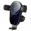 Універсальний автотримач ColorWay AutoSense Car whith Wireless Charger 15W Black (CW-CHAW025Q-BK)
