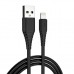 Зарядний пристрій ColorWay 1USB Quick Charge 3.0 (18W) black + cable Lightning (CW-CHS013QCL-BK)