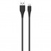 Зарядний пристрій ColorWay 1USB Quick Charge 3.0 (18W) black + cable Lightning (CW-CHS013QCL-BK)