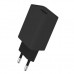 Зарядний пристрій ColorWay 1USB Quick Charge 3.0 (18W) black + cable Lightning (CW-CHS013QCL-BK)