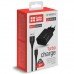 Зарядний пристрій ColorWay 1USB Quick Charge 3.0 (18W) black + cable Lightning (CW-CHS013QCL-BK)