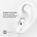Навушники ColorWay 3.5 mm Wired Earphone Sound Wave White (CW-WD04WT)