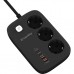 Мережевий фільтр живлення ColorWay CW-CHE34PDB 3 роз/4USB GaN3 Pro (CW-CHE34PDB)