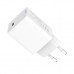 Зарядное устройство ColorWay GaN Mini 65W PD Port PPS USB-C white (CW-CHS049PD-WT)