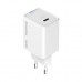 Зарядное устройство ColorWay GaN Mini 65W PD Port PPS USB-C white (CW-CHS049PD-WT)
