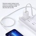 Дата кабель USB-C to USB-C 2.0m (braided cotton) (PD Fast Charging 60W) 3.0А grey ColorWay (CW-CBPDCC068-GR)