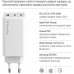 Зарядний пристрій ColorWay C101B GaN Mini 100W PD PPS 2xUSB-C + USB-A white (CW-CHS061PD-WT)