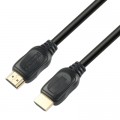 Кабель мультимедийный HDMI M to HDMI M 1.5m V2.0 4K60Hz black ColorWay (CW-CBHD078-BK)