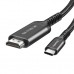 Кабель мультимедійний USB-C to HDMI M 2.0m 4K60Hz black ColorWay (CW-CBCHD077-BK)