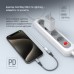 Перехідник USB-C M to Lightning F 0.17m gray ColorWay (CW-AD-CL)