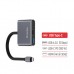 Концентратор ColorWay USB-C 3-in-1 USB 3.0 + HDMI 4K + USB-C PD100W (CW-HUB08)