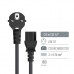 Кабель живлення C13 1.8m black ColorWay (CW-CBP082-BK)
