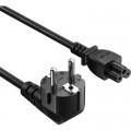 Кабель питания C5 1.0m black ColorWay (CW-CBP084-BK)