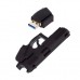 USB флеш накопитель ColorWay Pistol 32 GB 3.0 Black (CW-USBPL32)