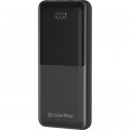 Батарея універсальна ColorWay 10 000 mAh PD/22.5W, QC/3.0, LCD, Black (CW-PB100LPB3BK-PDD)