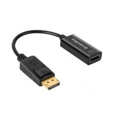 Перехідник HDMI F to DisplayPort M 4K30Hz black ColorWay (CW-AD-DPHD)