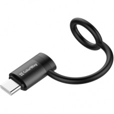 Перехідник Lightning F to USB-C M black ColorWay (CW-AD-CL2)