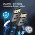 Кабель мультимедійний DisplayPort M to DisplayPort M 1.5m V2.1 16K black ColorWay (CW-CBDP091-BK)