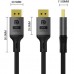 Кабель мультимедійний DisplayPort M to DisplayPort M 1.5m V2.1 16K black ColorWay (CW-CBDP091-BK)