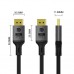Кабель мультимедийный DisplayPort M to DisplayPort M 3.0m V2.1 16K black ColorWay (CW-CBDP092-BK)