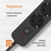 Сетевой фильтр питания ColorWay CCA-3G1MM 5 розеток, 3m Black (CW-PSEA1053BK)