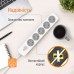 Сетевой фильтр питания ColorWay CCA-3G1MM 5 розеток, 3m White (CW-PSEA1053W)