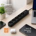 Сетевой фильтр питания ColorWay CCA-3G1MM 5 розеток, 5m Black (CW-PSEA1055BK)