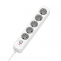 Сетевой фильтр питания ColorWay CCA-3G1MM 5 розеток, 5m White (CW-PSEA1055W)