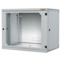 Шкаф настенный Conteg 9U 600x600 removable side panels RAL7035 (RUN-09-60/60)