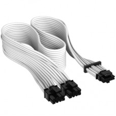 Кабель живлення video power 12+4pin PCIe Gen 5 12VHPWR 600W white Corsair (CP-8920332)