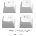 Клавиатура Dark Project ALU81 Terra Nostra PBT RGB Mech G3MS Moonstone White (DPKB_NOSTRA_81_ANSI_WHITE_UA)