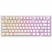 Клавиатура Dark Project ALU81 Terra Nostra PBT RGB Mech G3MS Moonstone White (DPKB_NOSTRA_81_ANSI_WHITE_UA)