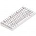 Клавиатура Dark Project ALU81 Terra Nostra PBT RGB Mech G3MS Moonstone White (DPKB_NOSTRA_81_ANSI_WHITE_UA)