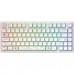 Клавиатура Dark Project ALU81 Terra Nova PBT RGB Mech G3MS Moonstone White (DPKB_NOVA_81_ANSI_WHITE_UA)