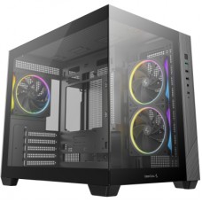 Корпус для ПК Deepcool CG330 3F Black (R-CG330-BKNGM3-G)