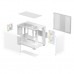 Корпус для ПК Deepcool CG330 3F White (R-CG330-WHNGM3-G)